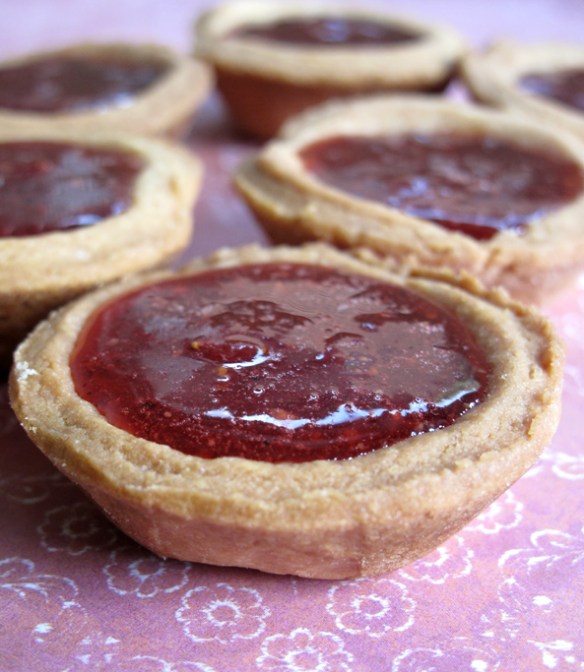 strawberry jam tarts