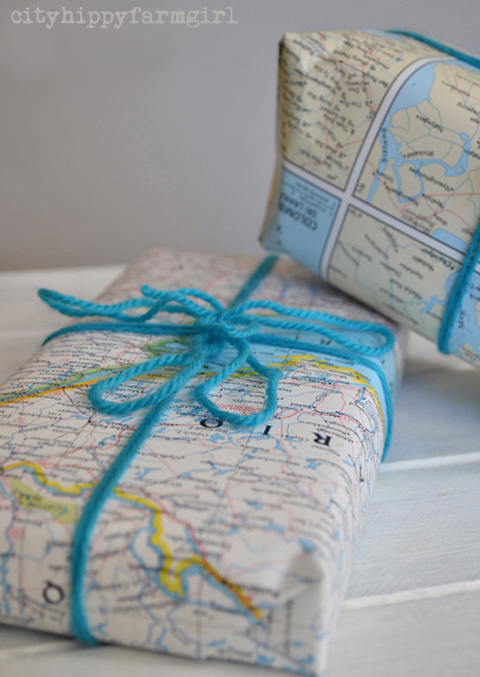 map-wrapping- cityhippyfarmgirl