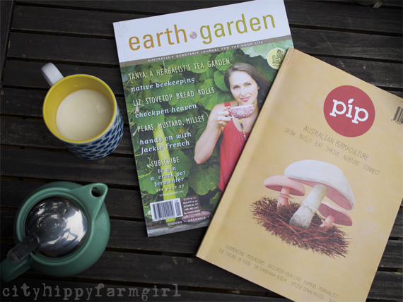 Earth Garden and PiP magazine || cityhippyfarmgirl