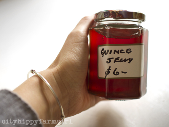 quince jelly || cityhippyfarmgirl