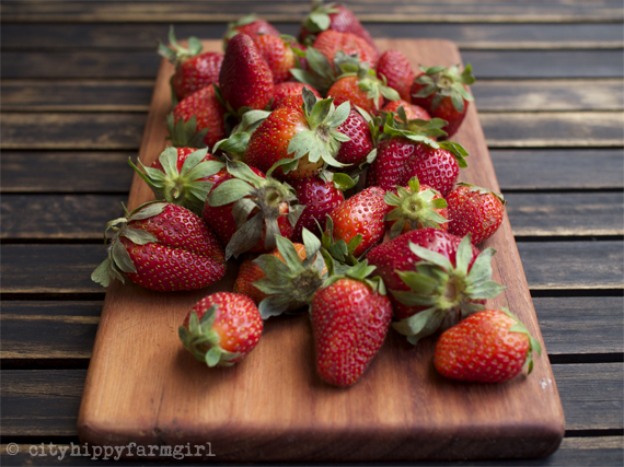 seasonal strawberries