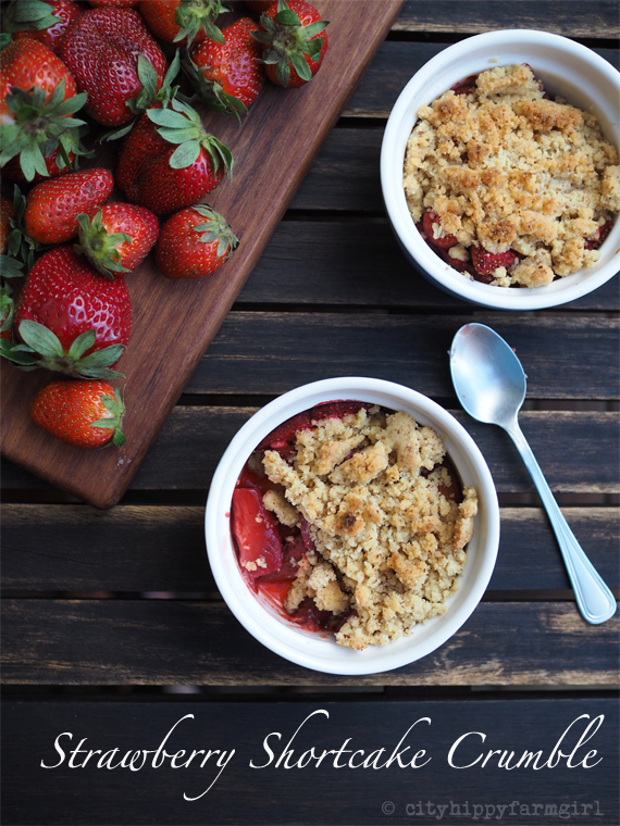 Strawberry Shortcake Crumble